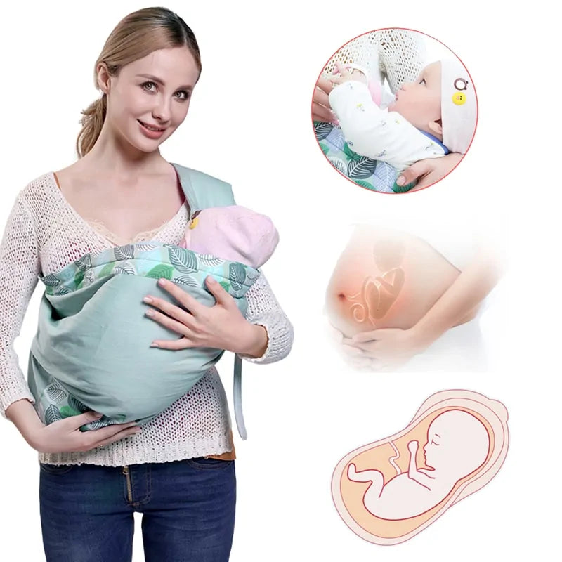 Newborn Wrap Sling &amp; Nursing Cover | REBORN WONDERS