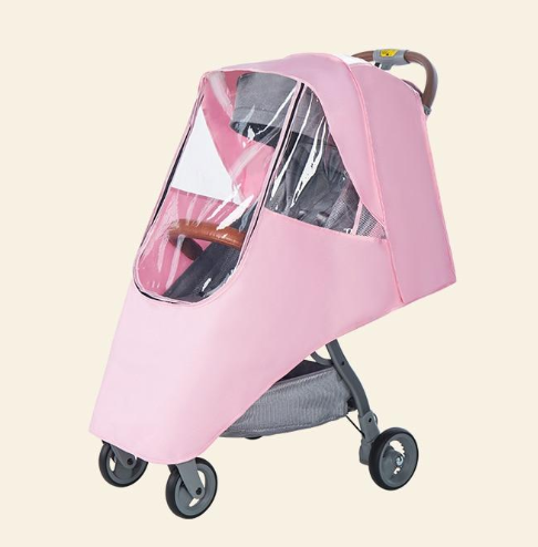 Baby stroller with rainproof cover
