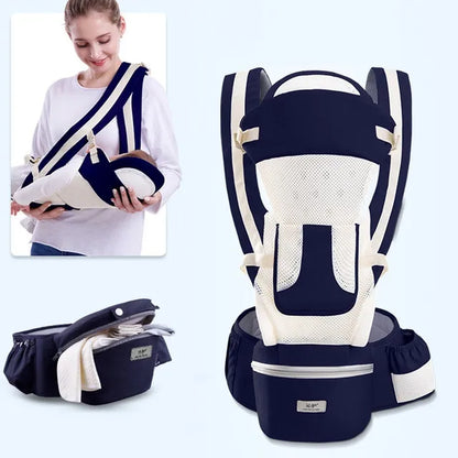 Baby Carrier Backpack with Lumbar Support | REBORN WONDERS