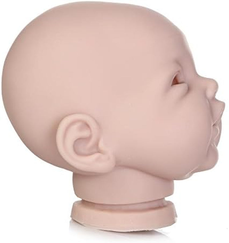 Blank Reborn Doll Kits 20 Inch Unpaited Reborn Toddler Doll Kit 3/4 Limbs, Realistic DIY Doll