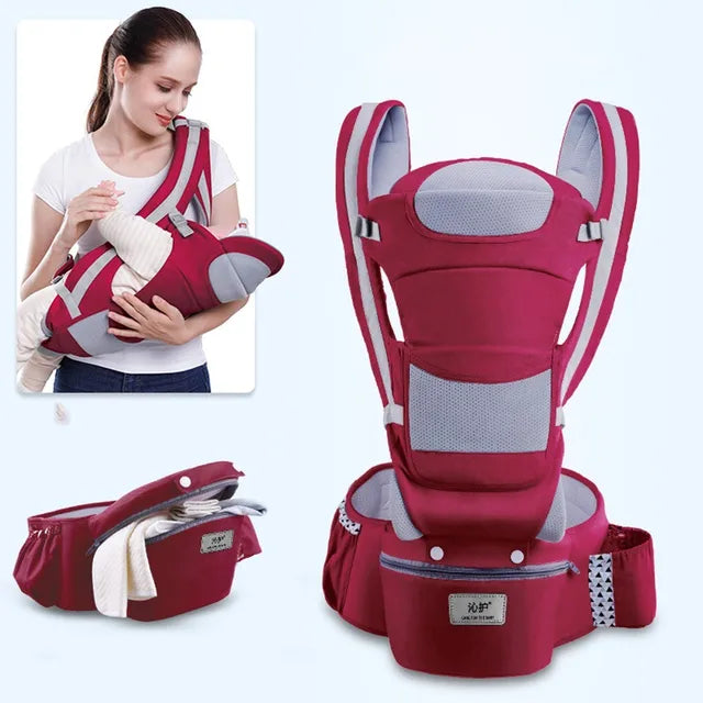 Baby Carrier Backpack with Lumbar Support | REBORN WONDERS