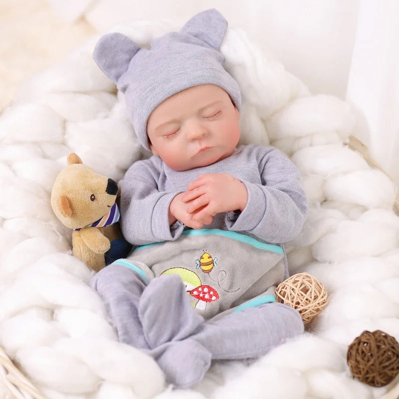 RSG Reborn Baby Dolls Realistic Baby Doll with Soft Body Gift for Children 3+