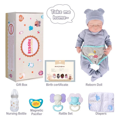 RSG Reborn Baby Dolls Realistic Baby Doll with Soft Body Gift for Children 3+