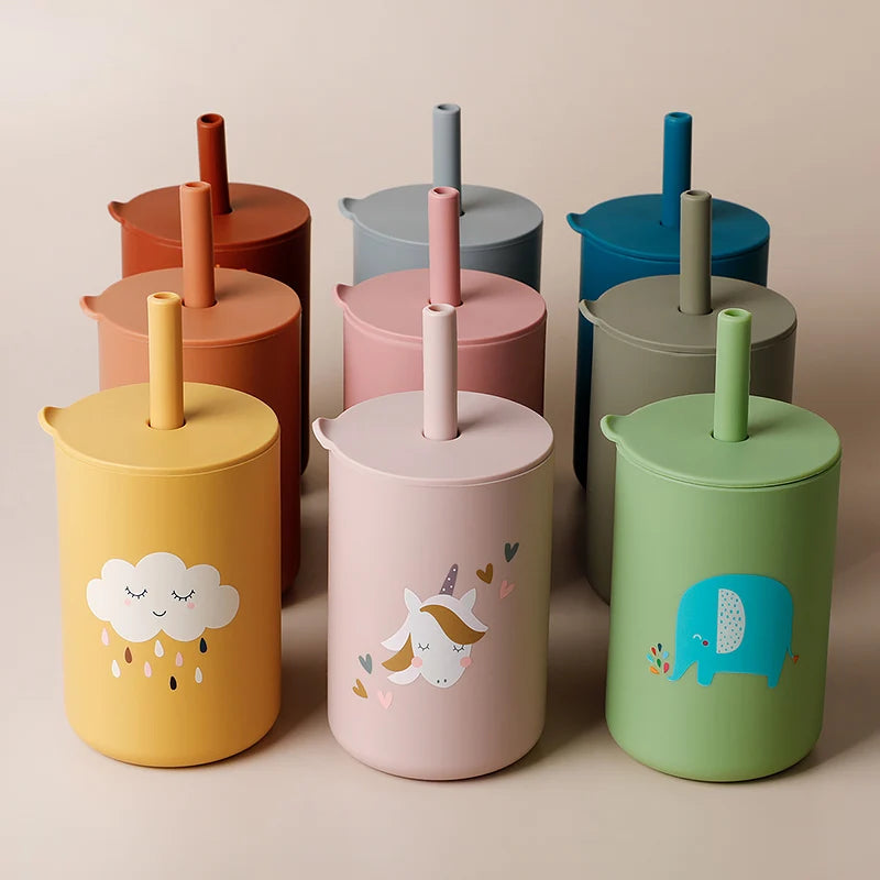 Spill-Proof Baby Straw Cup | REBORN WONDERS