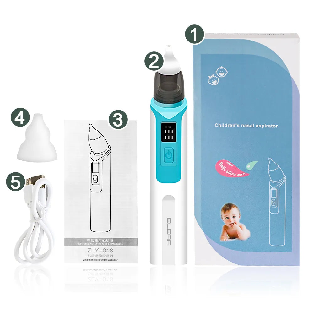 Rechargeable Nose Cleaner for Baby | REBORN WONDERS