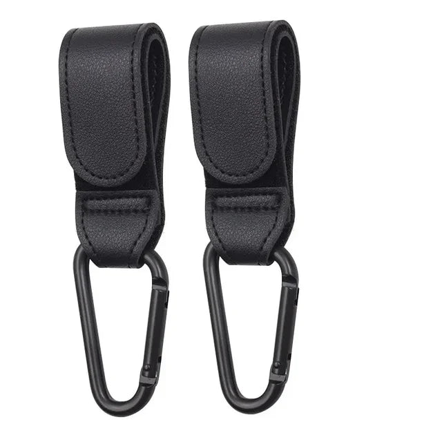 Sturdy PU Leather Stroller Hooks | REBORN WONDERS