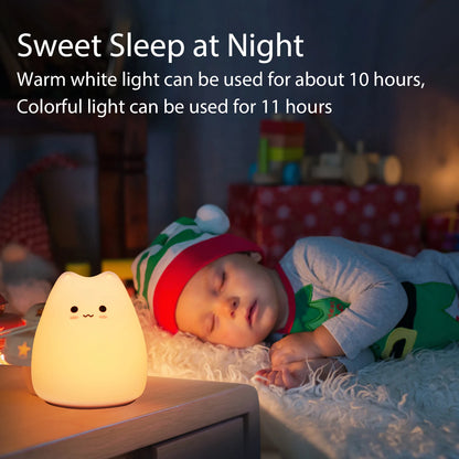 Adorable Cat Night Light for Baby’s Room | REBORN WONDERS