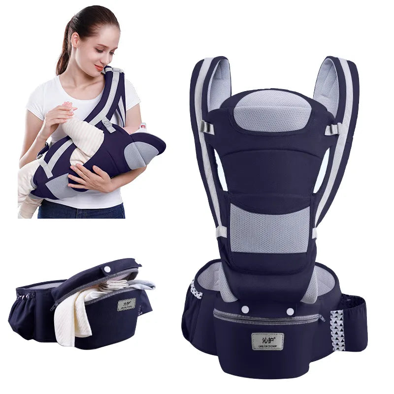 Baby Carrier Backpack with Lumbar Support | REBORN WONDERS