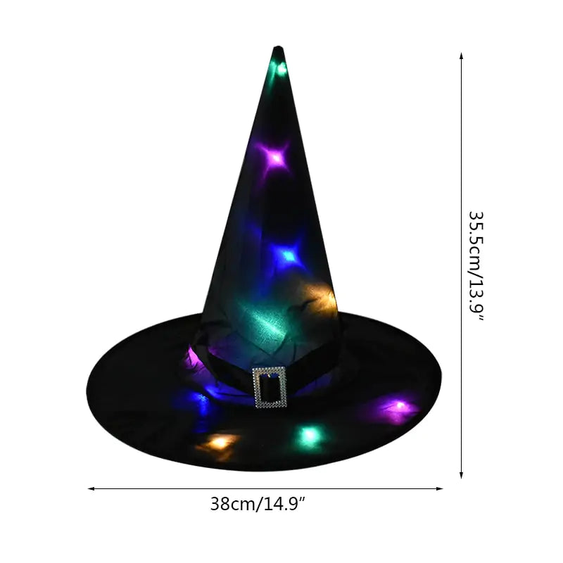 LED Witch Hat  | REBORN WONDERS