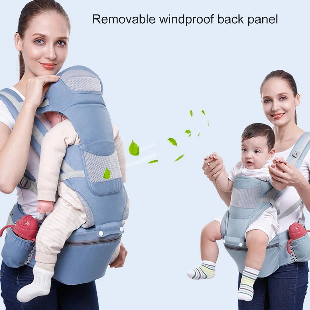 Baby Carrier Backpack with Lumbar Support | REBORN WONDERS