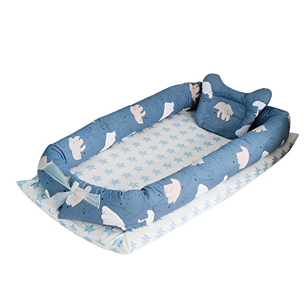 Foldable Cotton Baby Bed for On-the-Go Moms | REBORN WONDERS