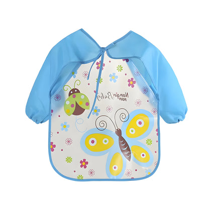 Waterproof Baby Bibs with Cartoon Prints | REBORN WONDERS