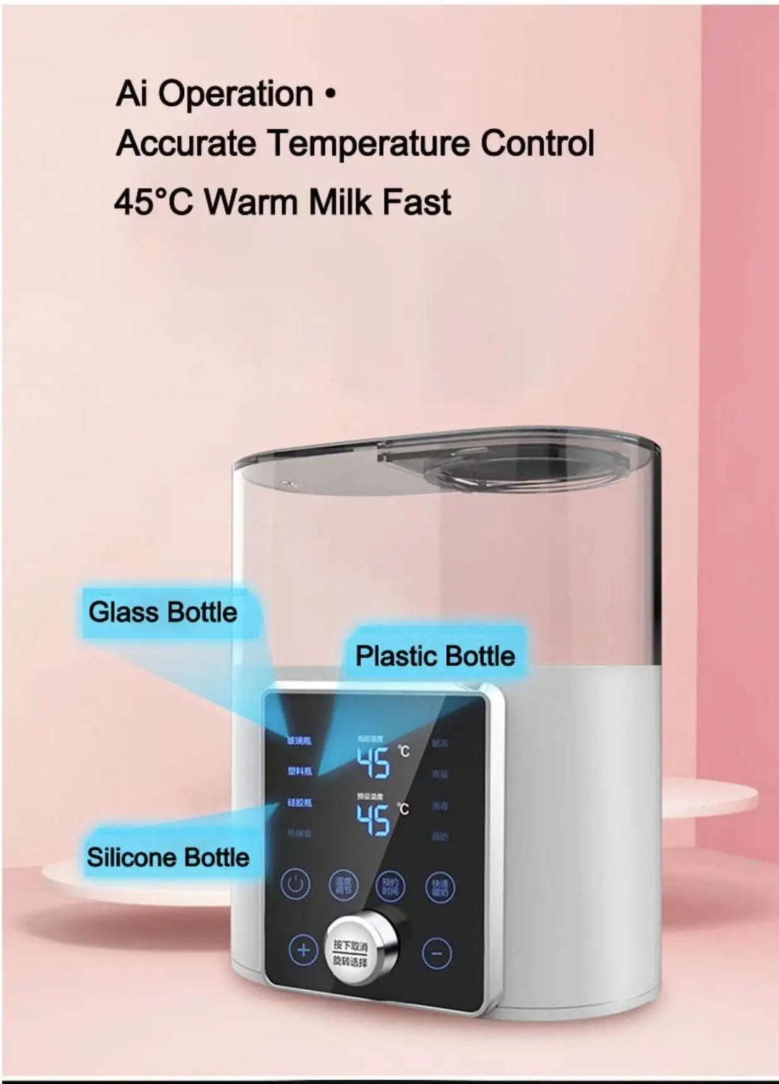 Portable Baby Milk Warmer – Ready Anytime | REBORN WONDERS