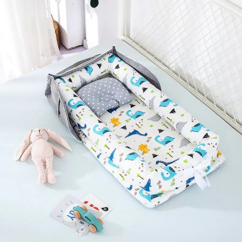 Foldable Cotton Baby Bed for On-the-Go Moms | REBORN WONDERS