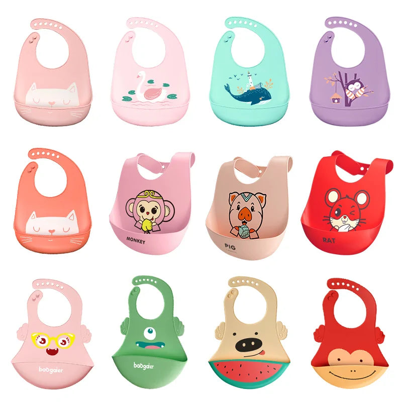 Waterproof Silicone Baby Bibs | REBORN WONDERS