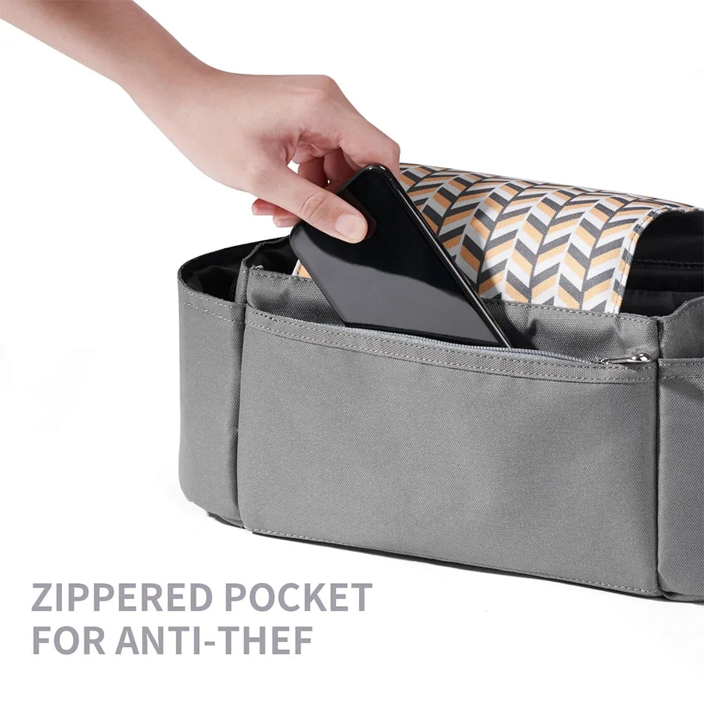 Expandable Hands-Free Stroller Organizer | REBORN WONDERS