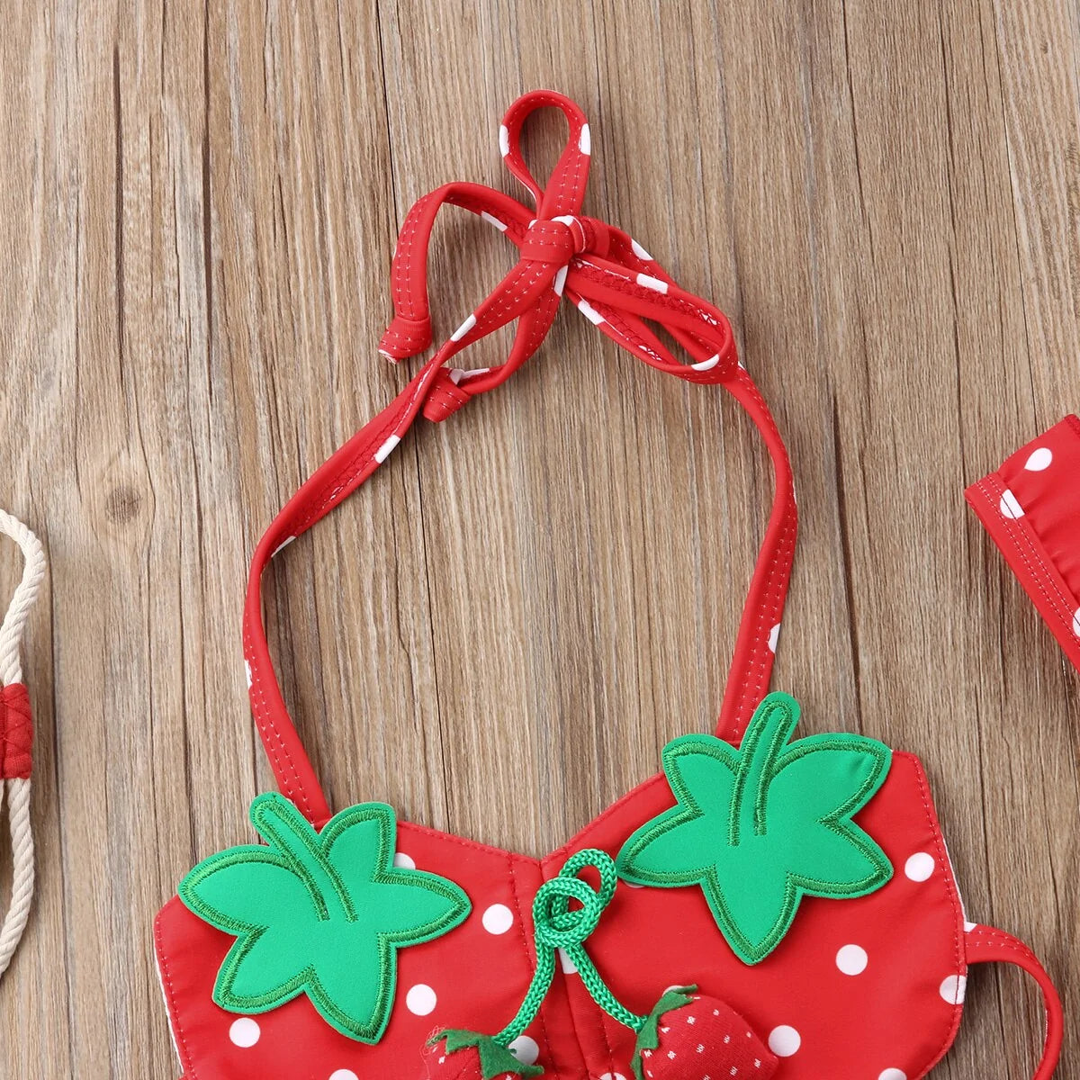 Strawberry Bikini for Baby Girl – Beach Ready | REBORN WONDERS