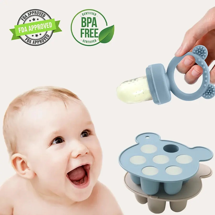 Fun Silicone Ice Cream Mold for Baby Treats | REBORN WONDERS