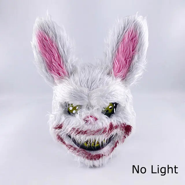 LED Light Up Bloody Rabbit Cosplay Mask  | REBORN WONDERS