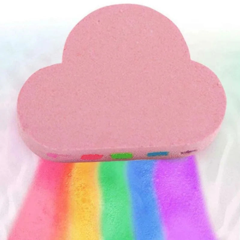 Gentle Rainbow Cloud Bath Bombs for Baby | REBORN WONDERS