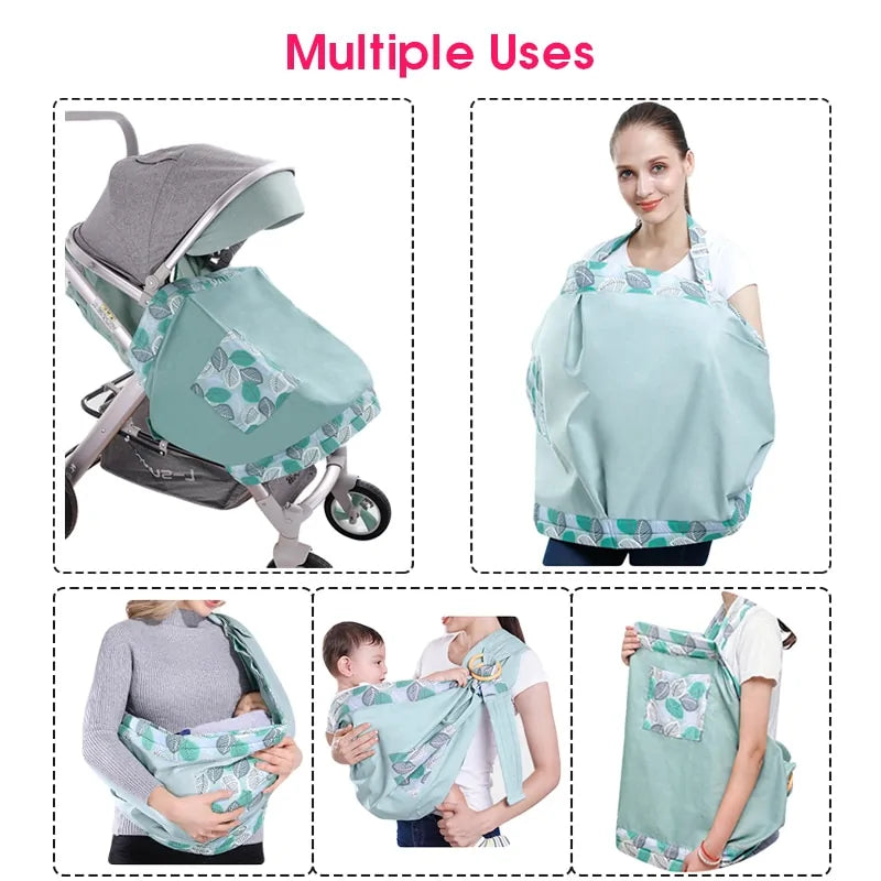 Newborn Wrap Sling &amp; Nursing Cover | REBORN WONDERS