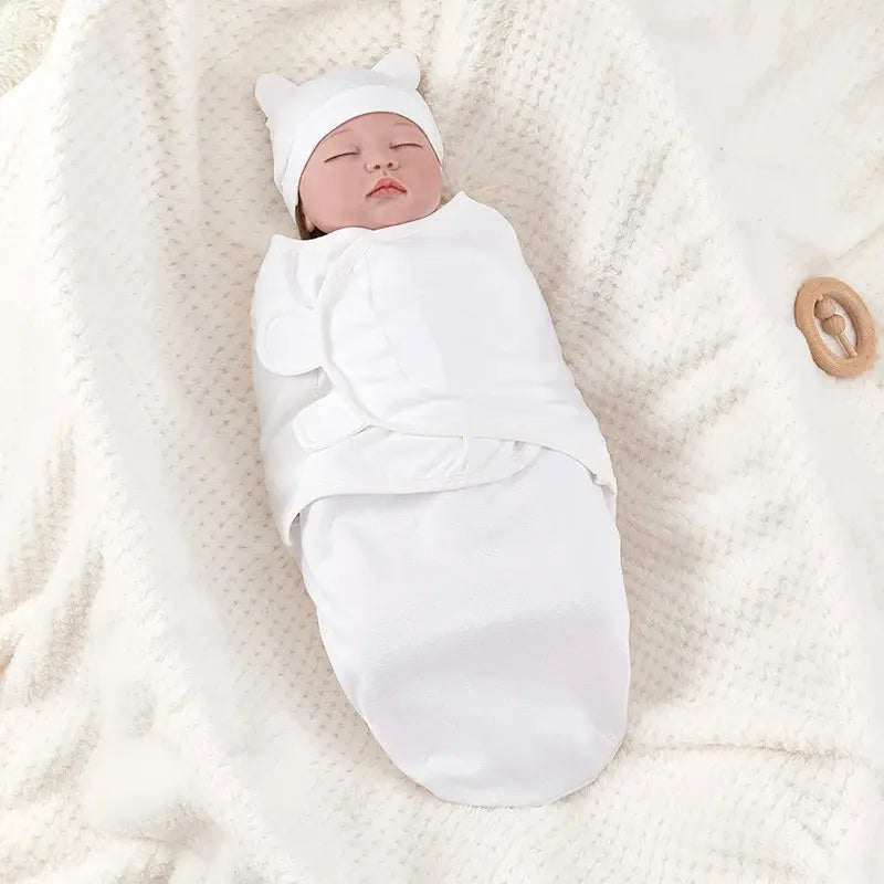 Swaddle Blanket &amp; Hat Set for Baby Comfort | REBORN WONDERS