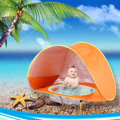 Portable UV-Protection Beach Tent for Baby | REBORN WONDERS