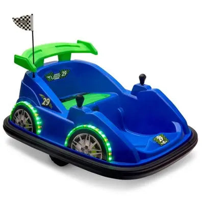 Open Box - Flybar Funpark Racer Bumper Car - Blue