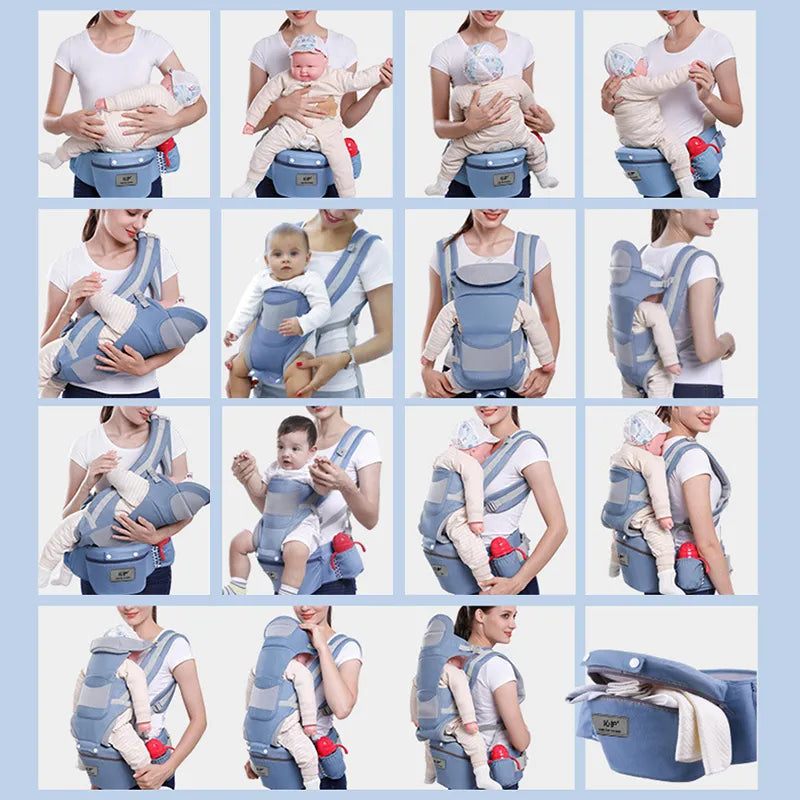 Baby Carrier Backpack with Lumbar Support | REBORN WONDERS