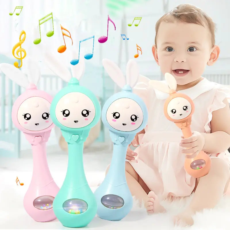 Baby Music Flashing Rattle  | REBORN WONDERS