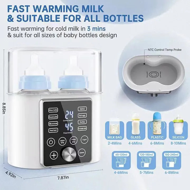 Portable Baby Milk Warmer – Ready Anytime | REBORN WONDERS