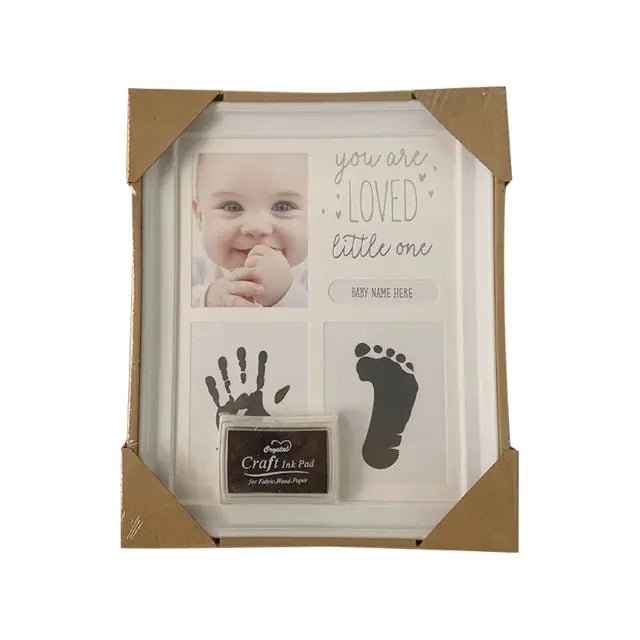 Baby Handprint &amp; Footprint Memory Frame | REBORN WONDERS