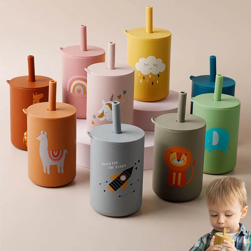 Spill-Proof Baby Straw Cup | REBORN WONDERS