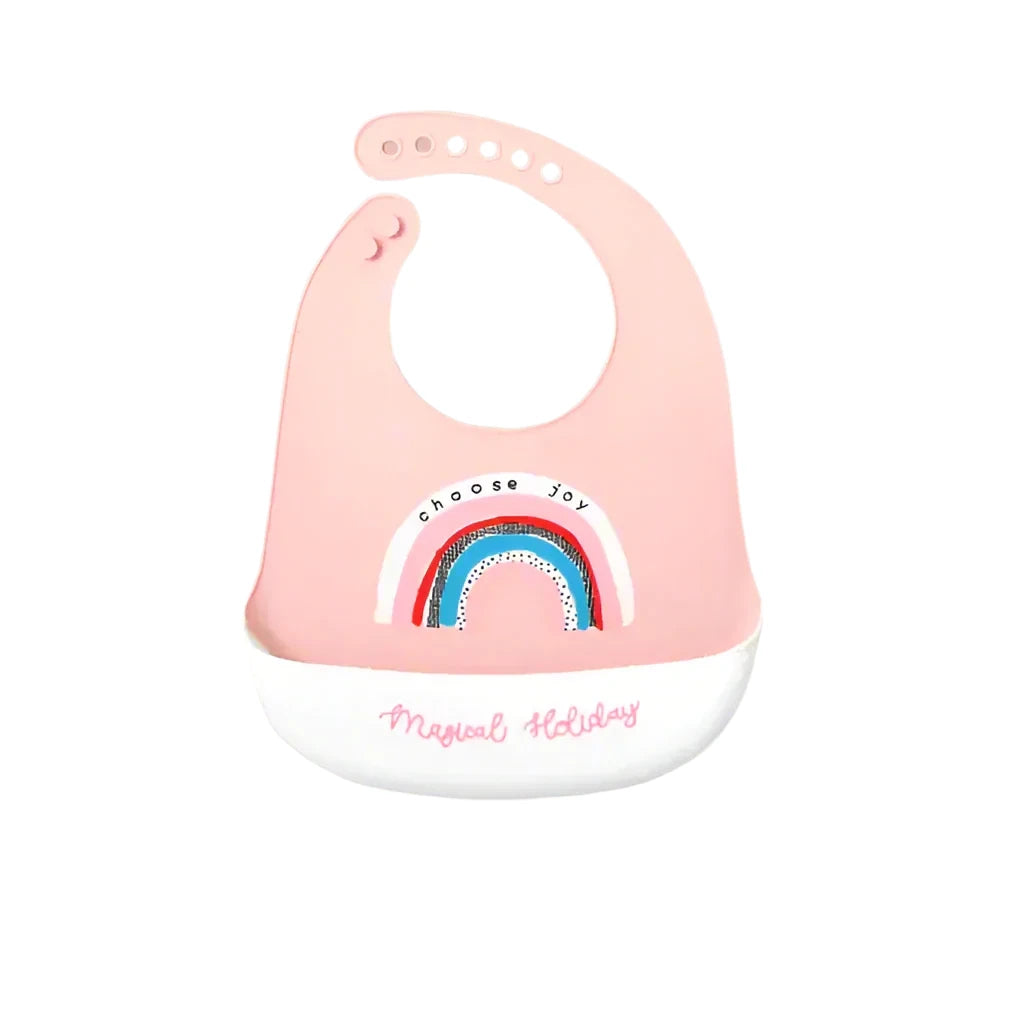 Silicone Baby Bib - Scarf type