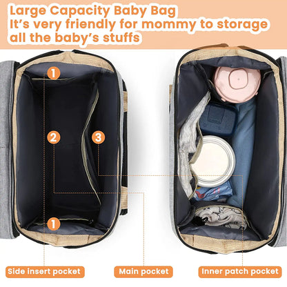 Foldable Baby Bed – Perfect for Travel | REBORN WONDERS