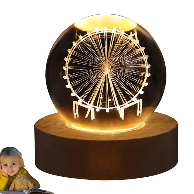 LED Night Light Ball  | REBORN WONDERS