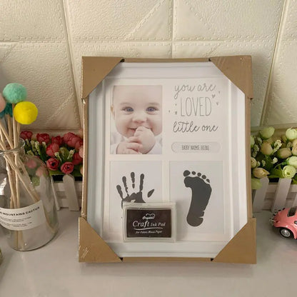 Baby Handprint &amp; Footprint Memory Frame | REBORN WONDERS