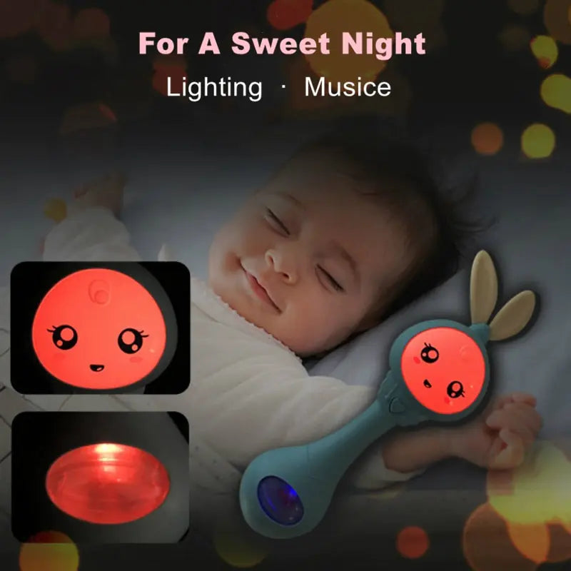 Baby Music Flashing Rattle  | REBORN WONDERS