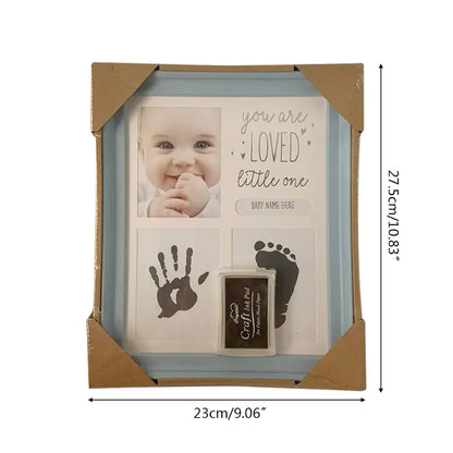 Baby Handprint &amp; Footprint Memory Frame | REBORN WONDERS