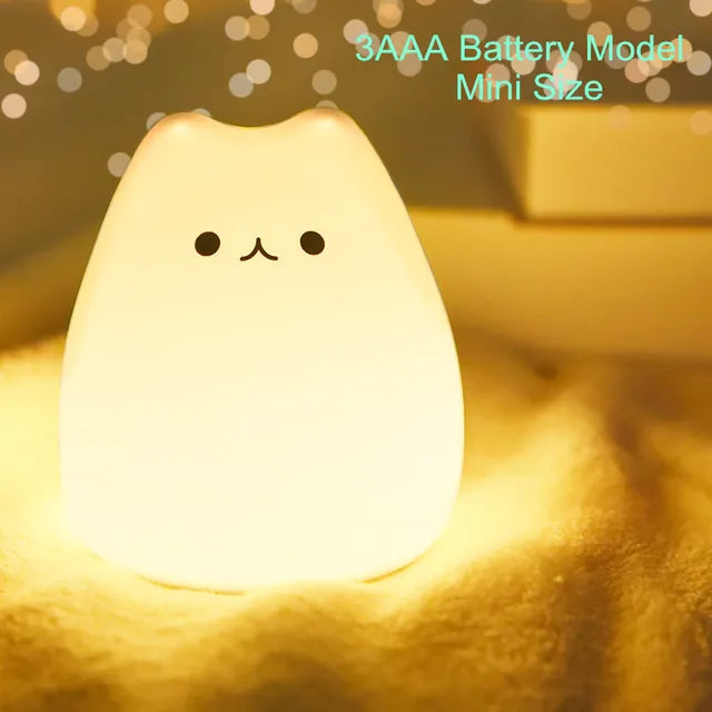 Adorable Cat Night Light for Baby’s Room | REBORN WONDERS