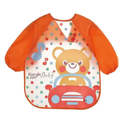 Waterproof Baby Bibs with Cartoon Prints | REBORN WONDERS